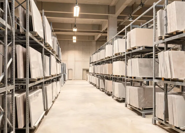 Caesarstone manufacturing and slab inspection